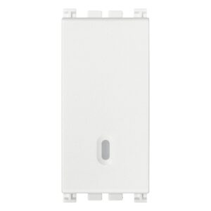 Interruttore 1P 16A Illuminabile Bianco